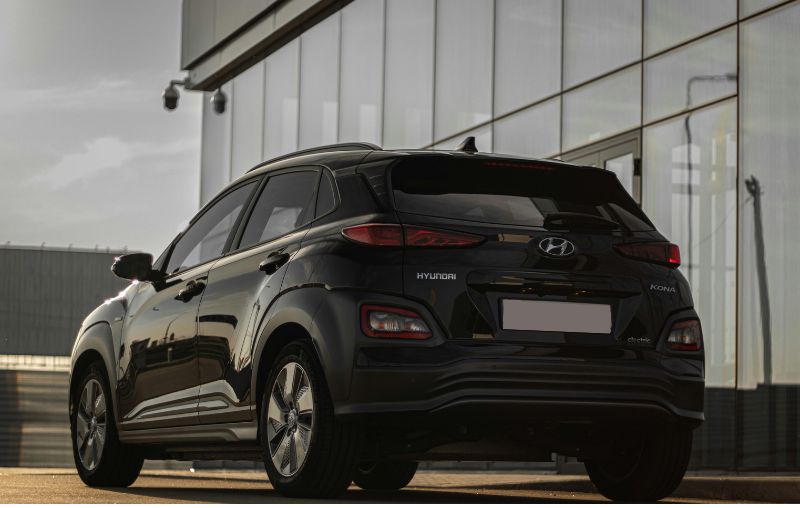 Hyundai Kona noire d'occasion 