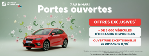 Portes ouvertes du 7 au 16 mars - Actualité automobile Jean Lain Occasions